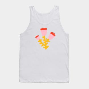 Sunrise Flower Tank Top